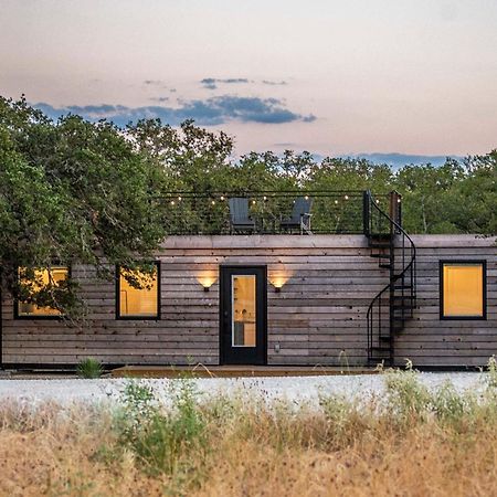 New! The Texas Longhorn-Luxury Container Home Fredericksburg Eksteriør billede