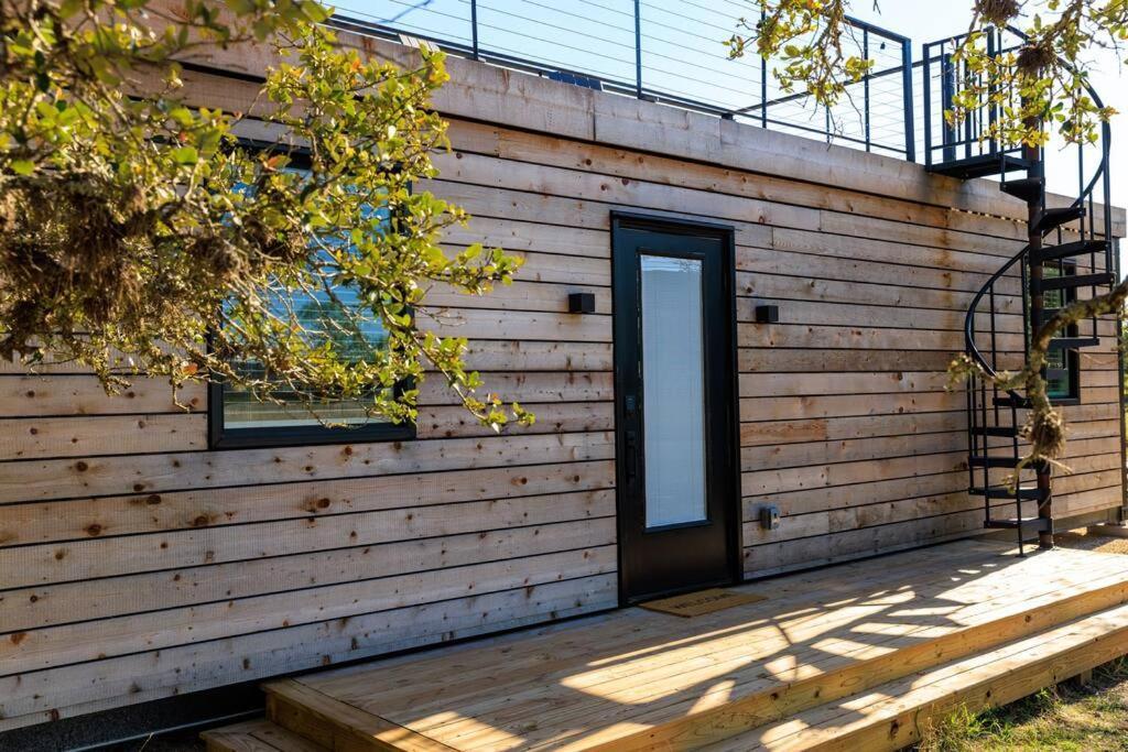 New! The Texas Longhorn-Luxury Container Home Fredericksburg Eksteriør billede